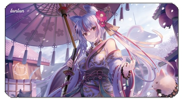 MTG プレイマット 晴れる屋 優勝 大熊まい LUNLUN MTG プレイマット