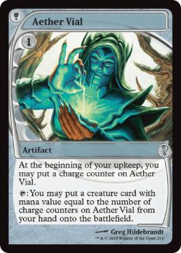 Foil】《霊気の薬瓶/Aether Vial》※全面光沢[MPS] 茶R | 日本最大級