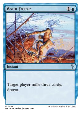 Foil】《思考停止/Brain Freeze》[SCG] 青U | 日本最大級 MTG通販