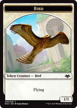 004)《鳥トークン/Bird token》[THS] 青 | 日本最大級 MTG通販サイト