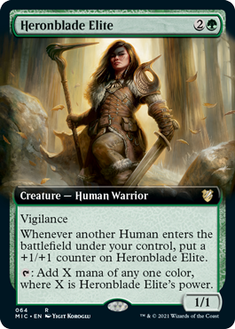 026)《鷺刃の精鋭/Heronblade Elite》[MIC] 緑R | 日本最大級 MTG通販