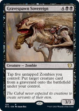墓地生まれの君主/Gravespawn Sovereign》[ONS] 黒R | 日本最大級 MTG