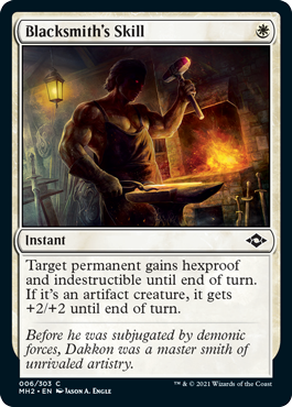 006)《鍛冶屋の技/Blacksmith's Skill》[MH2] 白C | 日本最大級 MTG