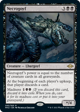 Foil】(093)《ネクロゴイフ/Necrogoyf》[MH2] 黒R | 日本最大級 MTG