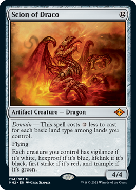234)《ドラコの末裔/Scion of Draco》[MH2] 茶R | 日本最大級 MTG通販