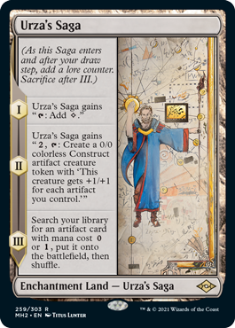Foil】(021)□ボーダーレス□《ウルザの物語/Urza's Saga》[SLC] 土地