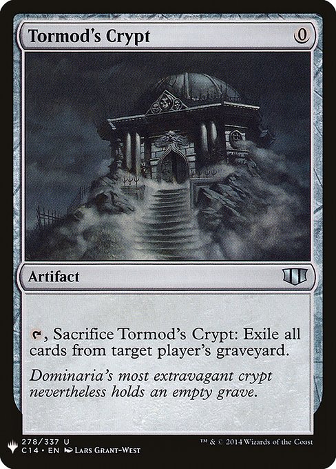 Foil】□旧枠□《トーモッドの墓所/Tormod's Crypt》[TSB] 茶R | 日本