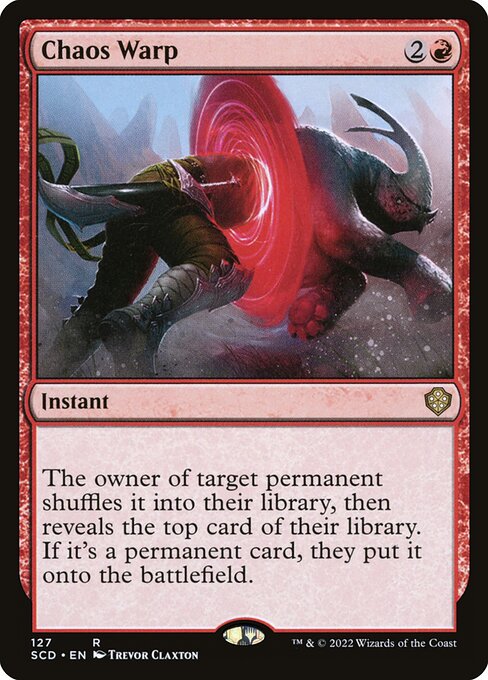 混沌のねじれ/Chaos Warp》[C14] 赤R | 日本最大級 MTG通販サイト