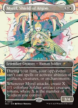 ハロー・Foil】(040)□ボーダーレス□《アルガイヴの盾、ミュレル