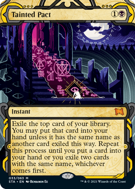 汚れた契約/Tainted Pact》[ODY] 黒R | 日本最大級 MTG通販サイト