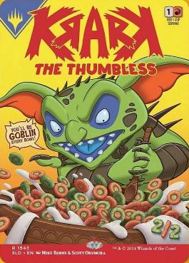 買取：【Foil】(189)《親指なしのクラーク/Krark, the Thumbless》[CMR