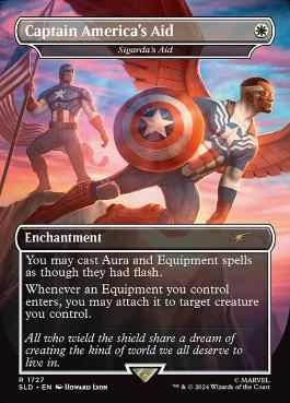 1727)□ボーダーレス□《Captain America's Aid》//《シガルダの助け