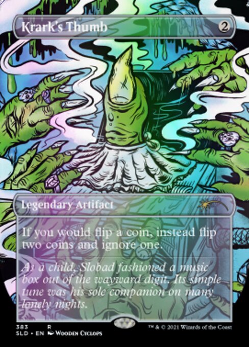 クラークの親指/Krark's Thumb》[MRD] 茶R | 日本最大級 MTG通販サイト