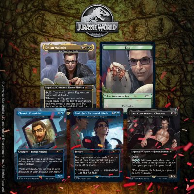Jurassic World: Dr. Ian Malcolm [Secret Lair] | 日本最大級 MTG通販