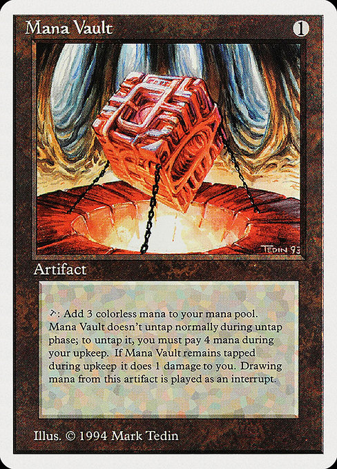 魔力の櫃/Mana Vault》[4ED] 茶R | 日本最大級 MTG通販サイト「晴れる屋」