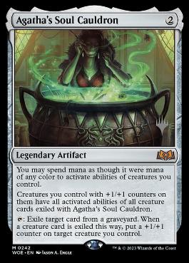 242)□プロモスタンプ付□《アガサの魂の大釜/Agatha's Soul Cauldron
