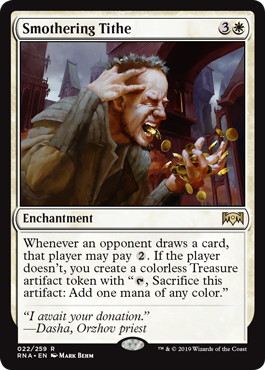 MTG 息詰まる徴税 日本語版 非foil 息詰まる徴税/Smothering Tithe