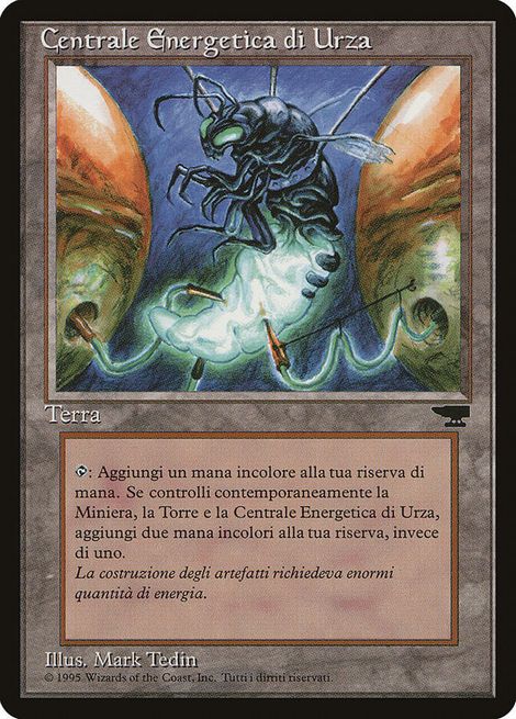買取：(371)□ボーダーレス□《ウルザの魔力炉/Urza's Power Plant