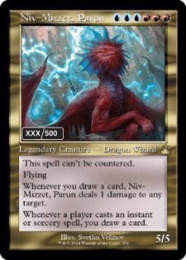 Foil】□プレリリース□《パルン、ニヴ＝ミゼット/Niv-Mizzet, Parun