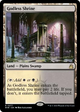神無き祭殿/Godless Shrine》[GTC] 土地R | 日本最大級 MTG通販サイト