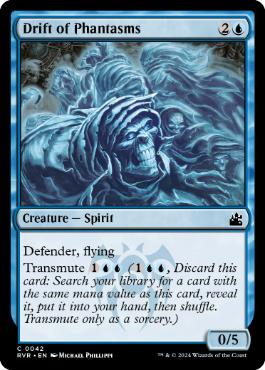 Foil】《幻の漂い/Drift of Phantasms》[RAV] 青C | 日本最大級 MTG