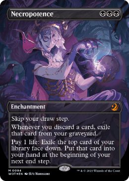 Foil】《ネクロポーテンス/Necropotence》[DKM] 黒R | 日本最大級 MTG