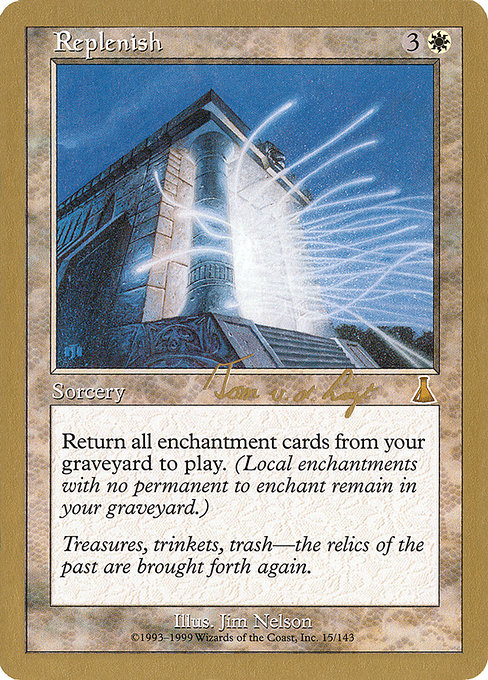 金枠】《補充/Replenish》[WC00] 白 Tom Van De Logt | 日本最大級 MTG