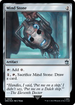 買取：【サージ・Foil】(244)《精神石/Mind Stone》[40K-SF] 茶U