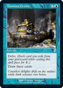 宝船の巡航/Treasure Cruise》[KTK] 青C | 日本最大級 MTG通販サイト