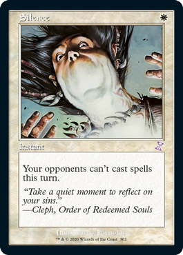 Foil】《沈黙/Silence》[M11] 白R | 日本最大級 MTG通販サイト「晴れる屋」