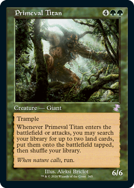 Foil】《Primeval Titan》[IMA] | hareruya