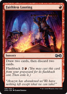 信仰無き物あさり/Faithless Looting》[UMA] 赤C | 日本最大級 MTG通販