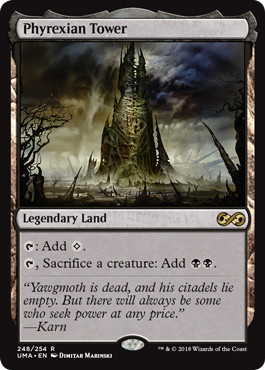 ファイレクシアの塔/Phyrexian Tower》[UMA] 土地R | 日本最大級 MTG