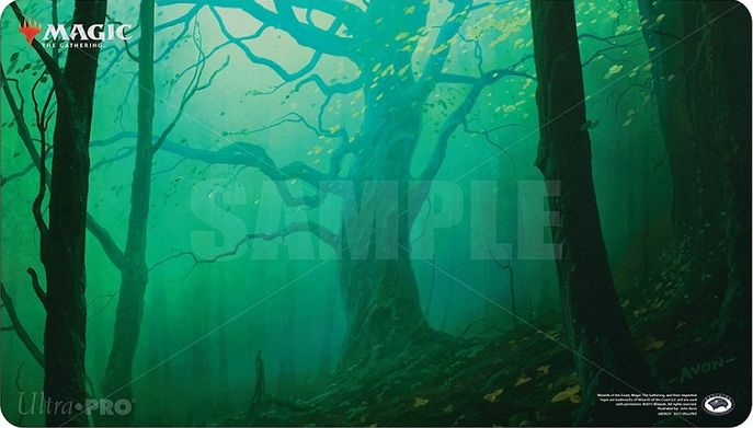 ウルトラ・プロ MTG 小型プレイマット Unstable 基本土地《森》 P0773
