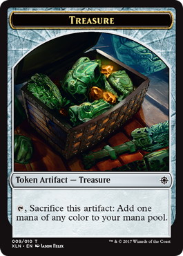 009)《宝物トークン/Treasure token》[XLN] 茶 | 日本最大級 MTG通販