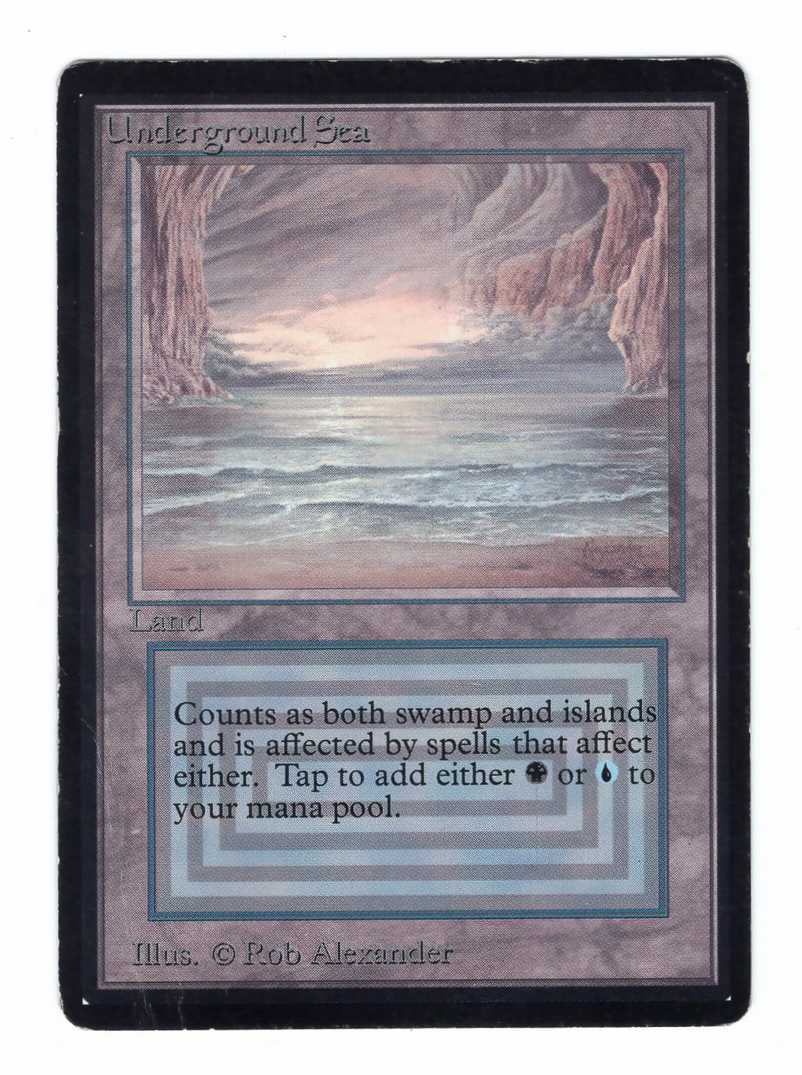 Underground Sea》[LEB] 土地R | 日本最大級 MTG通販サイト「晴れる屋」