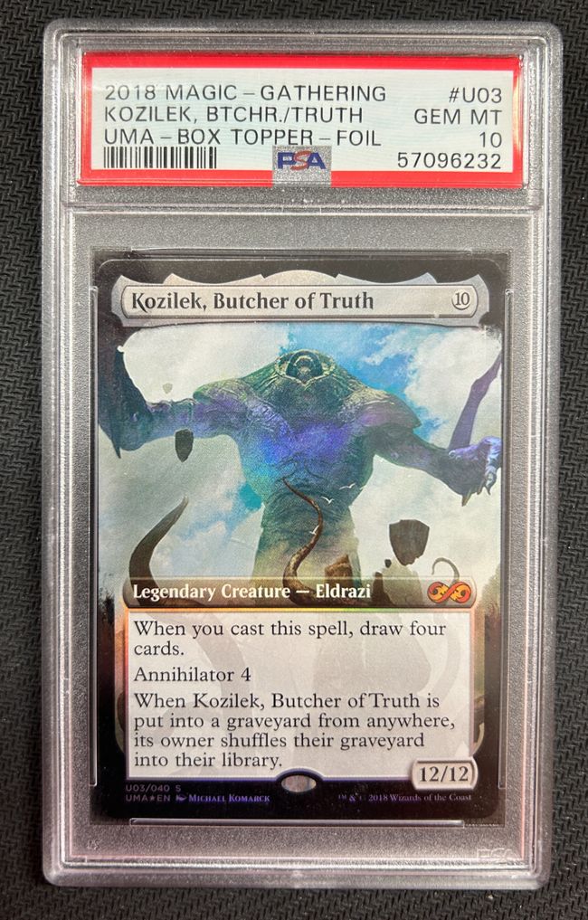 Foil】《真実の解体者、コジレック/Kozilek, Butcher of Truth》[UBT