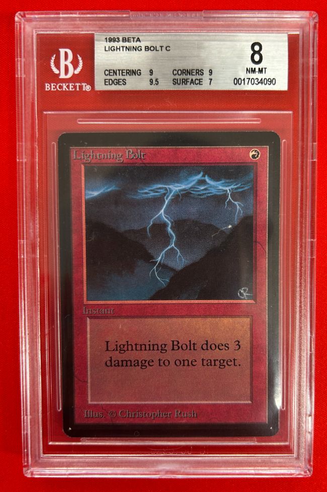 買取：《稲妻/Lightning Bolt》[LEB] 赤C | 日本最大級 MTG通販サイト