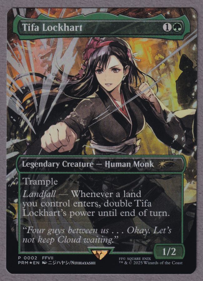 MTG FF ティファ・ロックハート 英語版 チョコボバンドルfoil 1枚 MTG