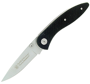 Smith & Wesson Homeland Security, Black Textured Handle, Plain