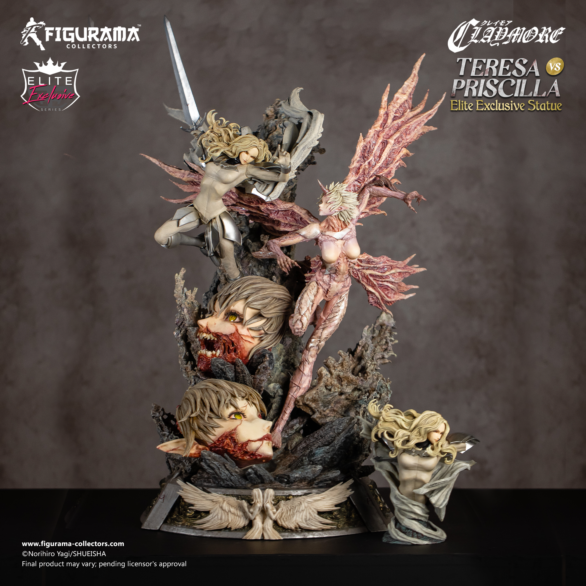 CLAYMORE』：テレサ VS プリシラ - Figurama Collectors For General