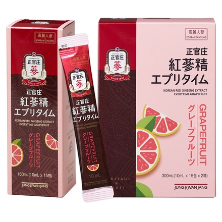 正官庄(ジョンガンジャン) / 紅参精エブリタイム グレープフルーツの