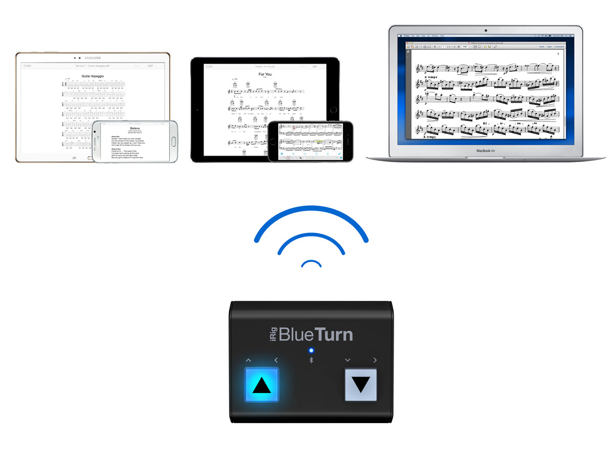 IK Multimedia iRig BlueTurn – FOCALPOINT DIRECT