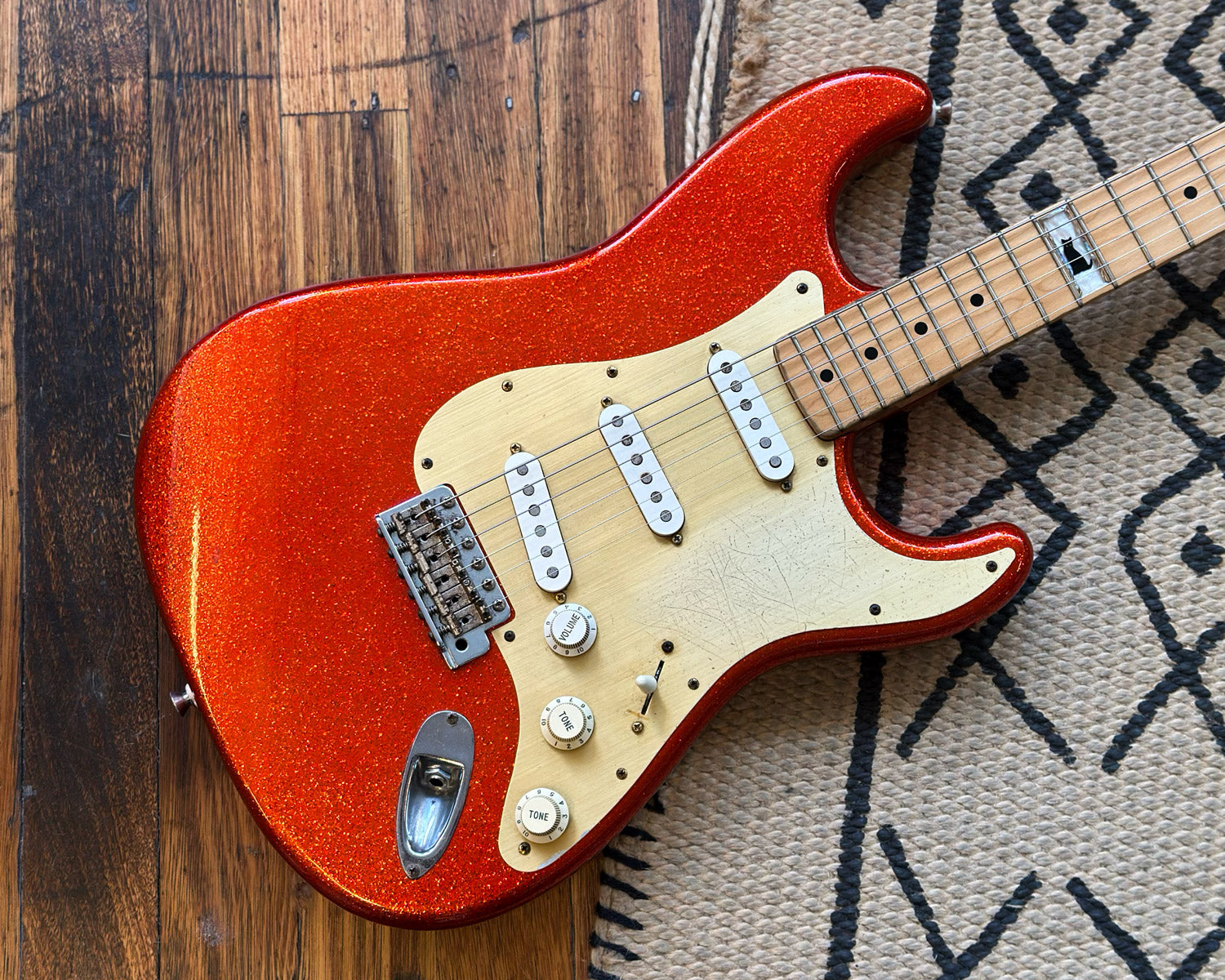 2001 Red Sparkle Fernandes LD-95KK Love Driver L`Arc-en-Ciel Ken