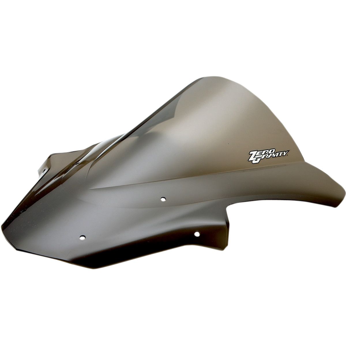 Zero Gravity Double Bubble Windscreen Light Smoke - 16-263-02