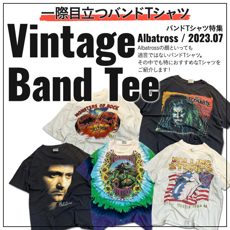 一際目立つバンドTシャツ！バンドTシャツ特集 | 古着屋SLAT 【公式】