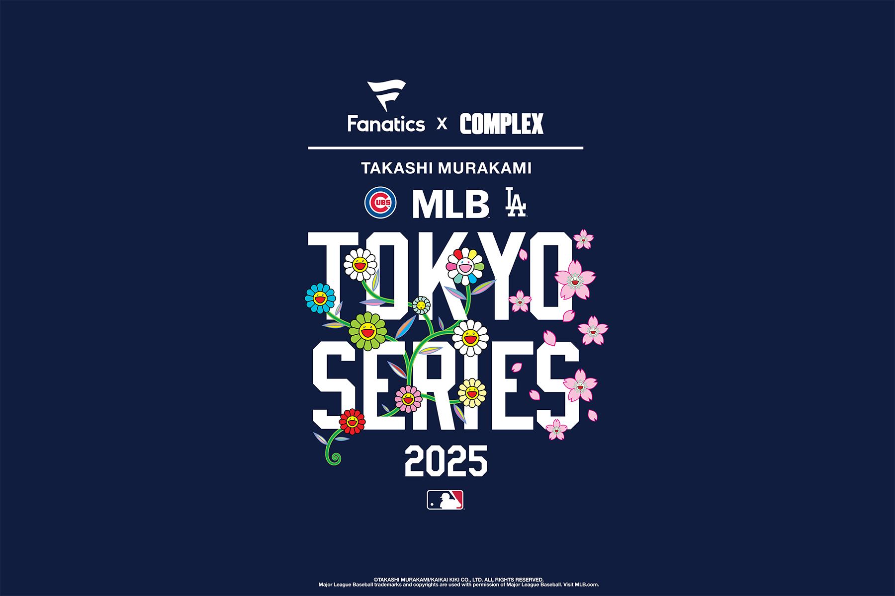 村上隆とMLB東京シリーズがコラボ。大谷翔平、山本由伸らの限定