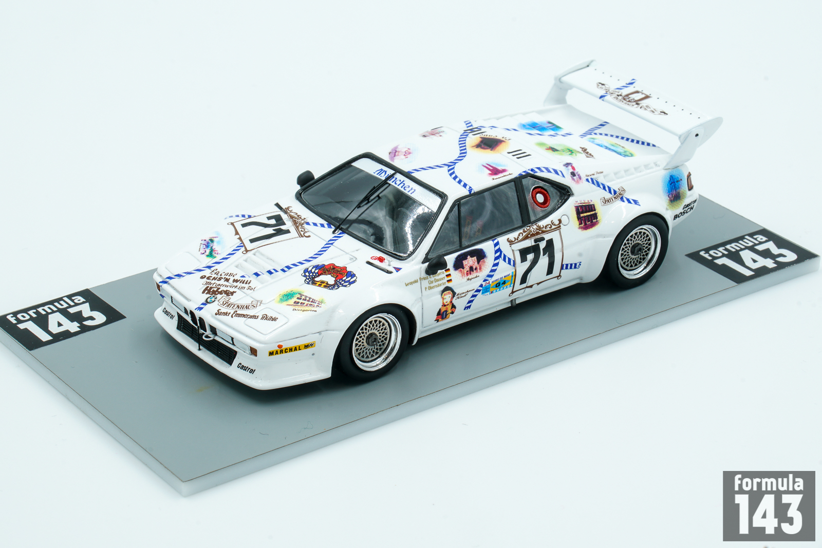 1981 BMW M1 Danner / Oberndorfer / von Bayern – formula143