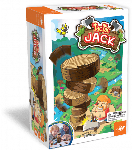 Tac Tac Jack - 3D woodman dexterity game for ages 5+ | FoxMind