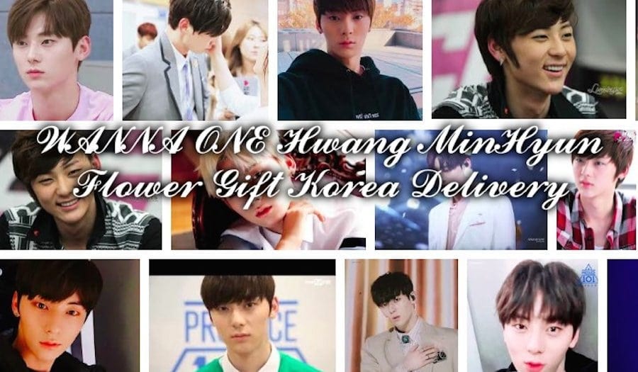 WANNA ONE Hwang MinHyun Flower Gift Korea Delivery | Flower Gift Korea